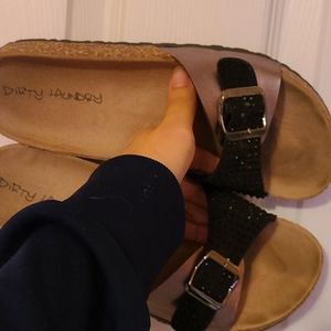 Chinese laundry slide sandals